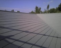 屋根施工：特殊セラミック　ガイナ・断熱・遮熱・多機能型の写真